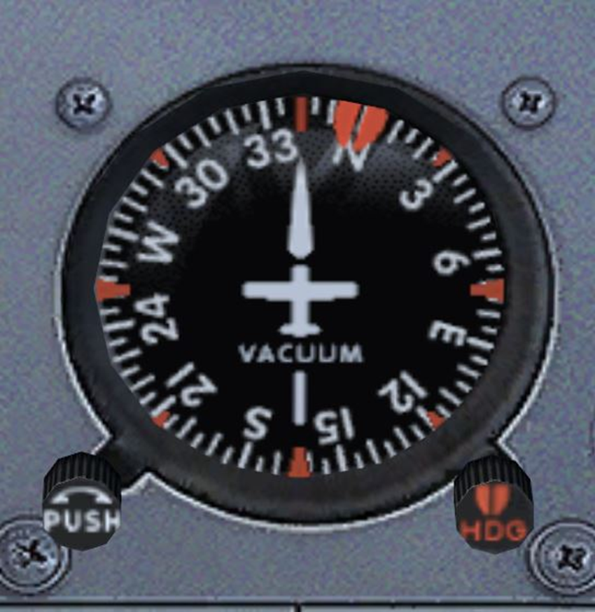 Heading indicator